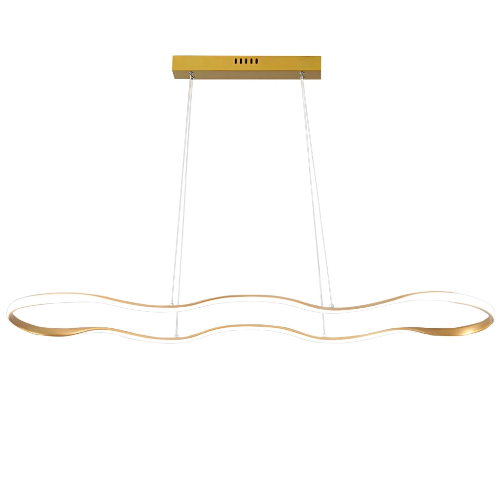 Lampada A Sospensione A Led Lhj027-cp 100cm Oro