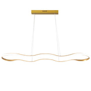 Lampada A Sospensione A Led Lhj027-cp 100cm Oro