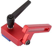 Blocco per T-Rail 30 mm in lega di alluminio - Progettazione ergonomico - Lavorazione in legno - Blocco di fermatura per T-Rail - Alta durata - Blocco di fermatura per T-Rail con lunga durata