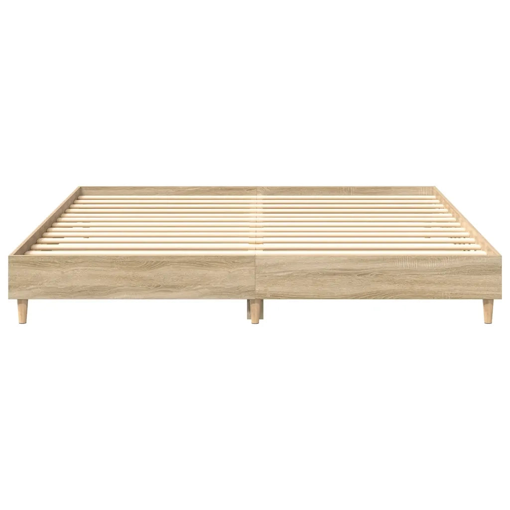 Giroletto senza Materasso Rovere Sonoma 180x200cm in Truciolato 3329023