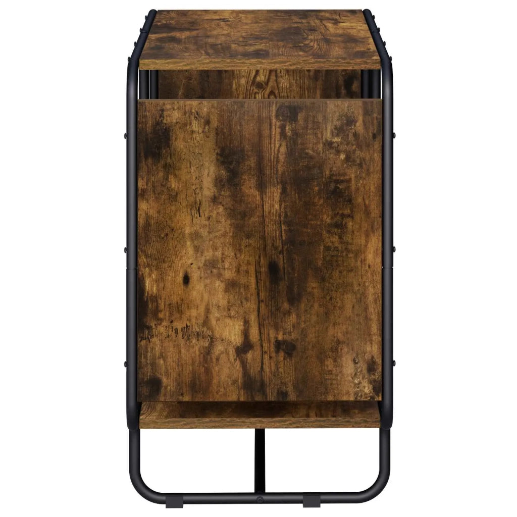 Credenza Rovere Fumo 80 x 37,5 x 64,5 cm Legno ingegnerizzato 8007932