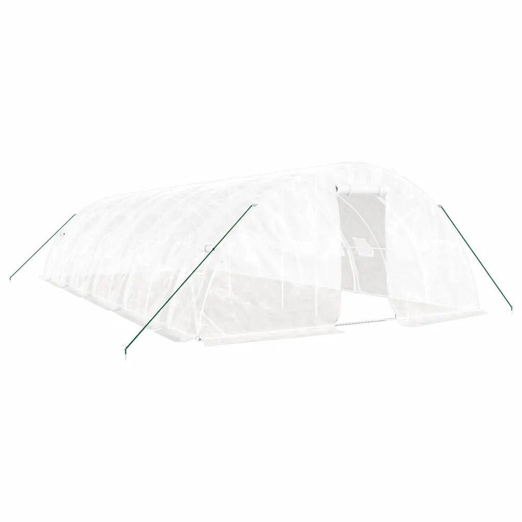 Serra con Telaio in Acciaio Bianco 50 mÂ² 10x5x2,3 mcod mxl 124664