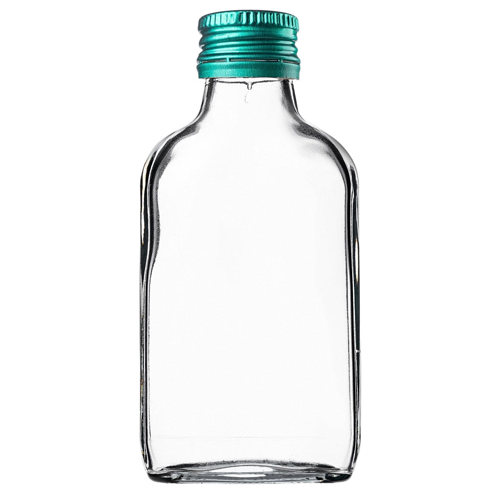 KADAX Flask Bottle 100ml Con Tappo Verde 50pz.