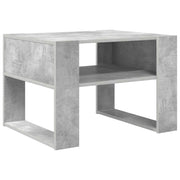 Tavolino da salotto | Tavolino da caff¨¨ | Tavolino da Soggiorno Grigio cemento 66 x 53 x 45 cm