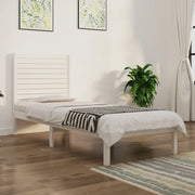 Giroletto-Struttura Letto Bianco in Legno Massello 90x190 cm Single 637246