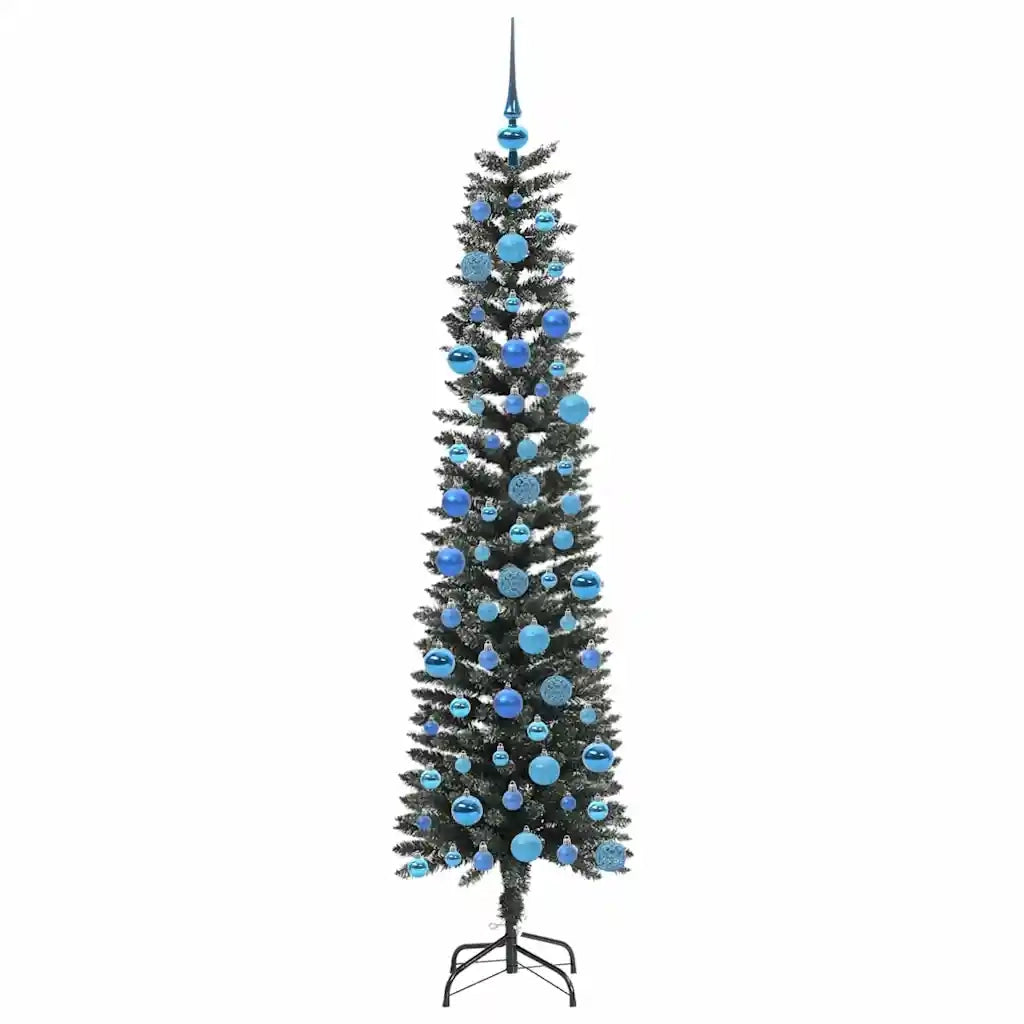 Albero di Natale artificiale con 300 LED Verde 180 cm 3395947
