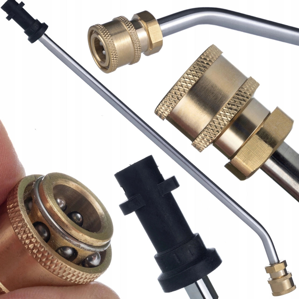 Lancia Alta Pressione 1/4" 34cm 30° compatibile con Idropulitrice Kärcher K2–K7 – Qualità e Durata, Max 250 Bar, 60°C