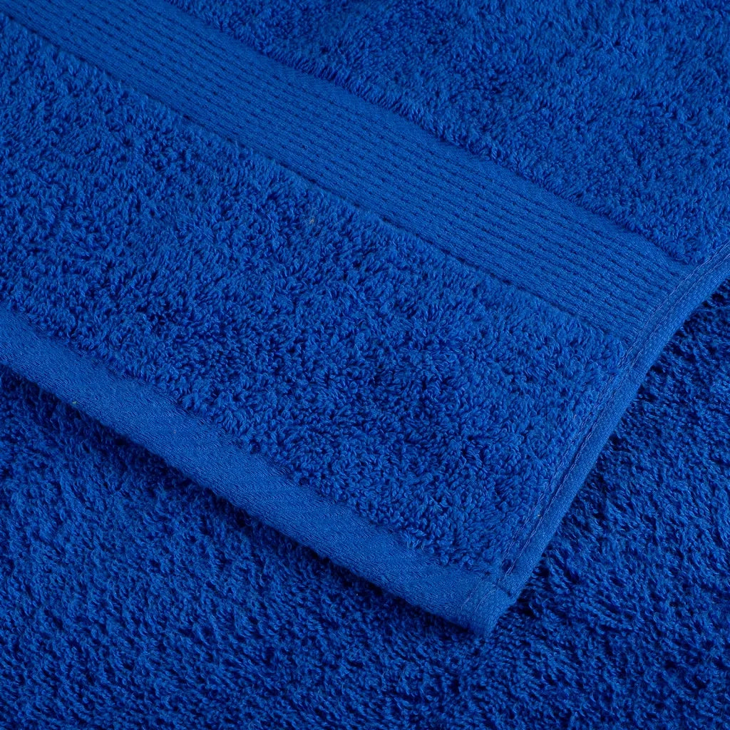 Asciugamani da Bagno SOLUND 4 pz Blu 100x150 cm 600gsm 137192