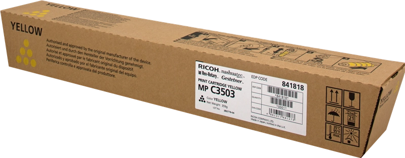 Ricoh 841818 cartuccia toner 1 pz Originale Giallo