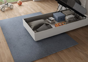 Letto Singolo 80x210 cm con Rete Sunny Bianco