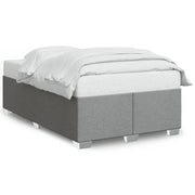 Letto matrimoniale | Letto per adulti | Giroletto senza Materasso Grigio Chiaro 120x190 cm in Tessuto