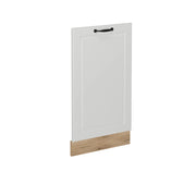 Pannello frontale della lavastoviglie R-Line Bianco rustico/Rovere dorato 45 cm senza piano di lavoro Vicco