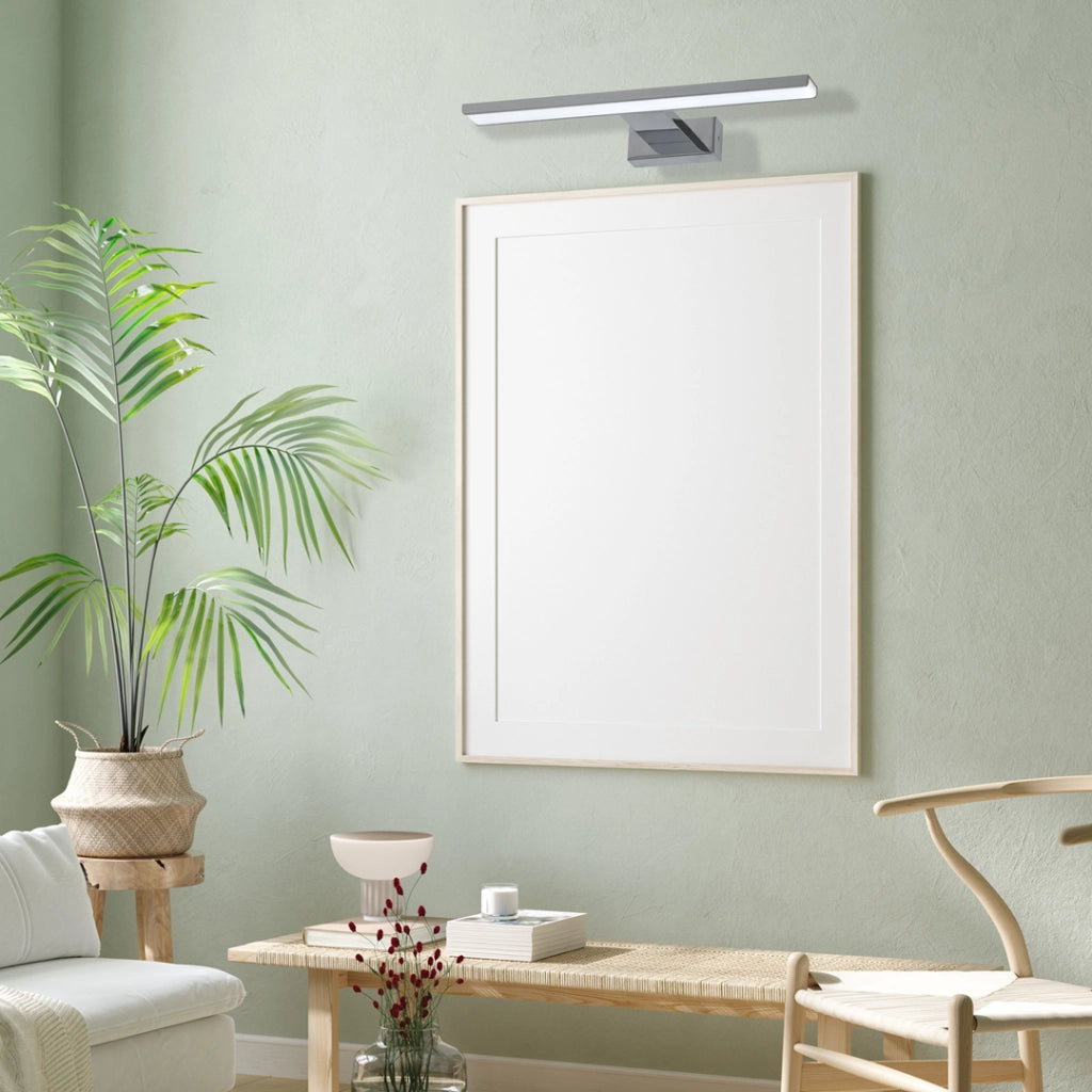 Applique Milagro Shine LED 7W 490lm 4000K IP44 cromo