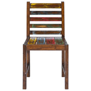 Sedie da Pranzo 2 pz in Legno Massello di Recupero 326179