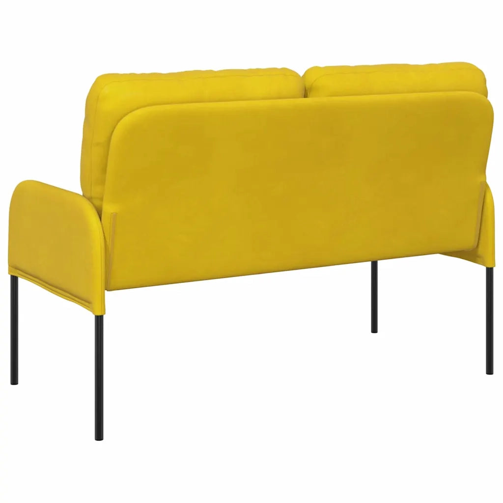Divani con cuscino 110cm Giallo Legno compensato 42023461