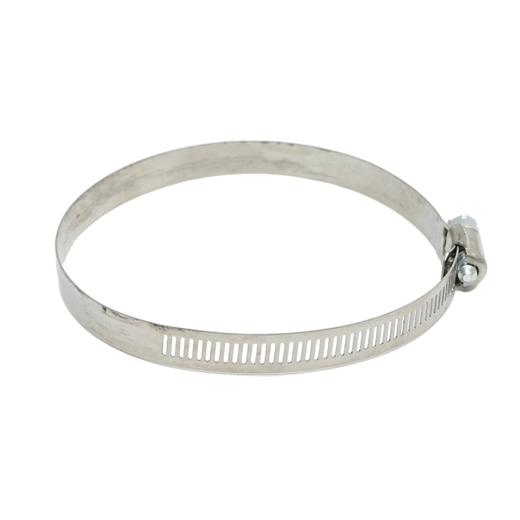 Collare per tubo in acciaio inox regolabile, 100-120 mm