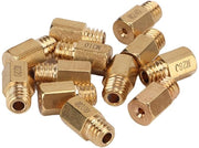 Set di carburatori 12 pezzi - Accessori carburatori - Compatibile con Mikuni - Materiale in ottone duraturo - Installazione facile - Alta precisione - Carburatore