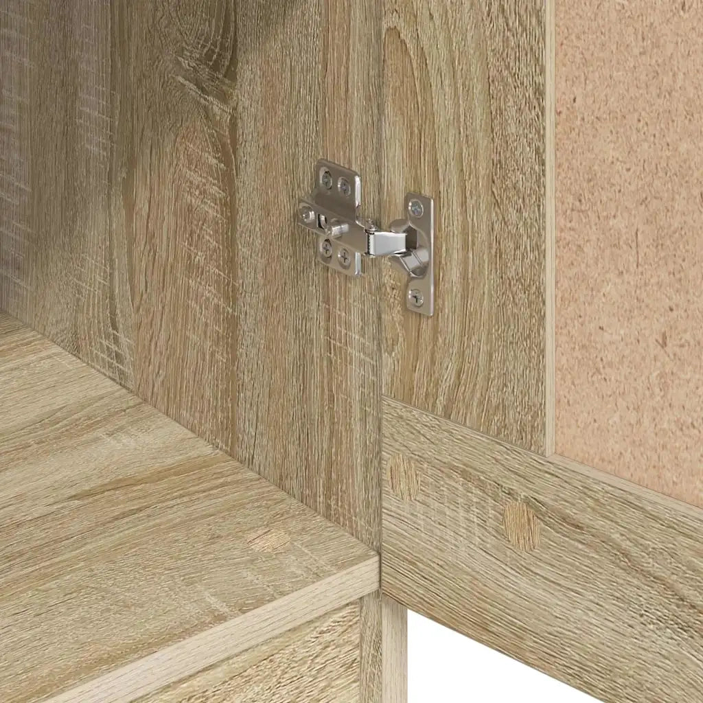 Armadio Rovere Sonoma 82,5x51,5x180 cm in Legno Multistrato 803437