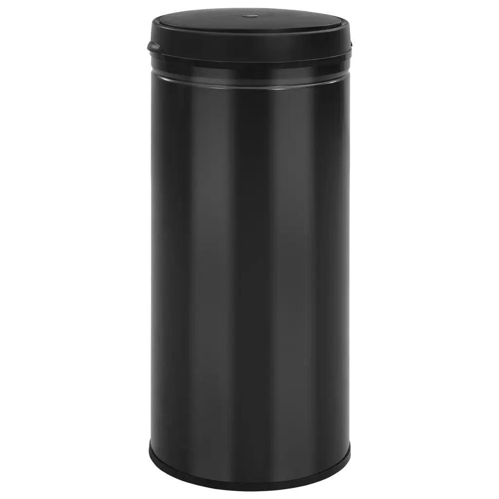 Pattumiera Automatica con Sensore 80 L Acciaio al Carbonio Nero CFW6683536