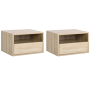 Comodino ¨C zephmum ¨C Effetto Rovere Chiaro