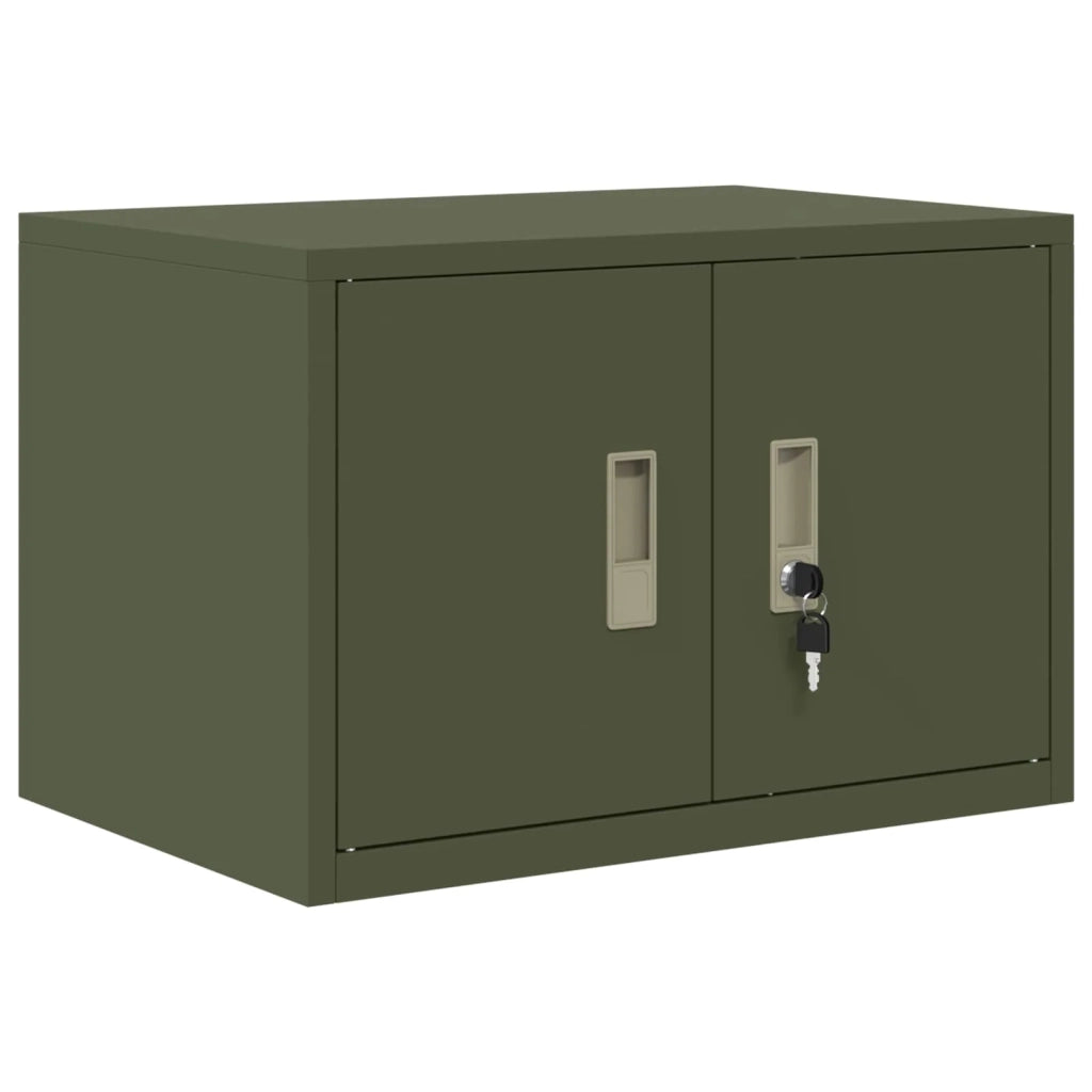 Armadio Verde oliva 60 x 40 x 40 cm Acciaio