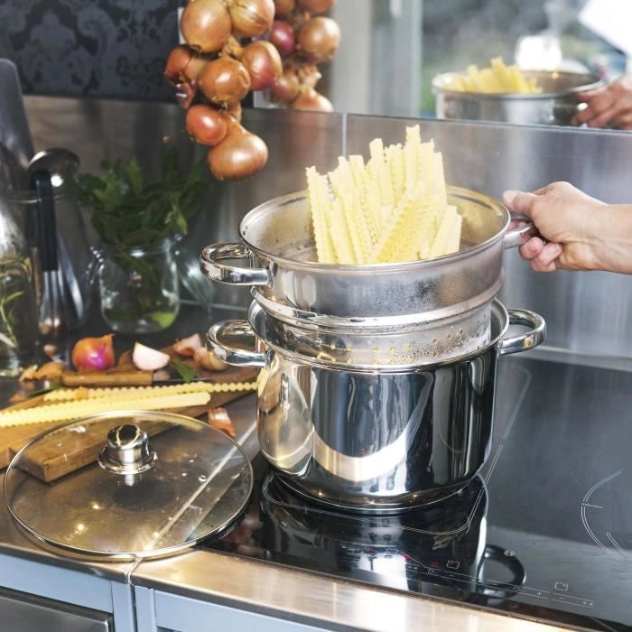 BAUMALU Cuocipasta in acciaio inossidabile - 20 cm