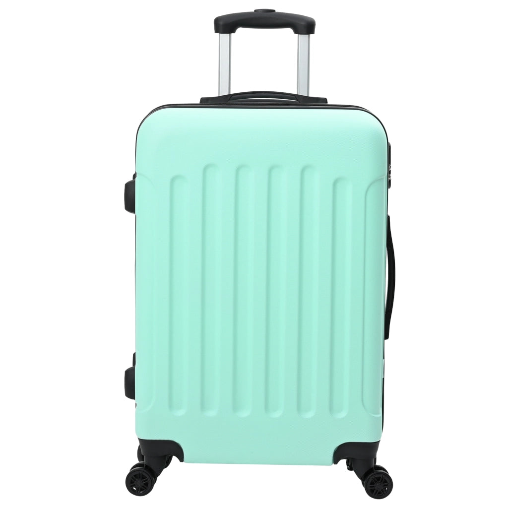 Set di valigie 3 pcs Bagaglio rigido Verde menta 20Â” 24Â” 28Â” ABS