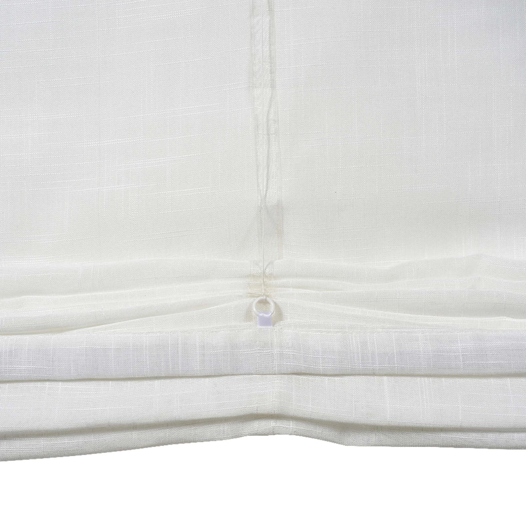 Tenda a Pacchetto Senza Astine Bianco 105x250 cm