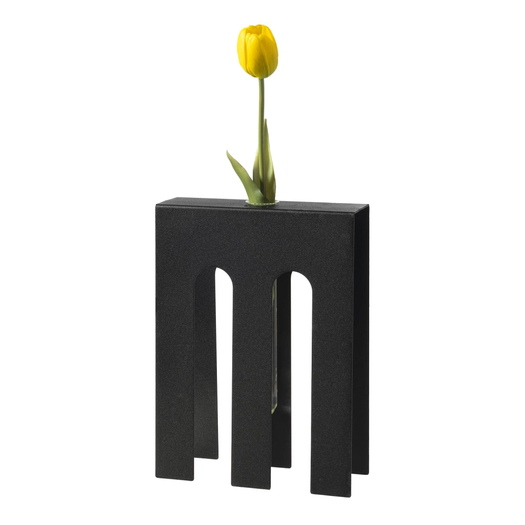 Vaso portafiore decorativo De Chirico Nero
