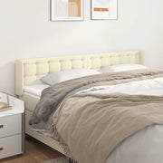 Testiera ad Orecchio Crema 203x16x78/88 cm in Similpelle 3118878