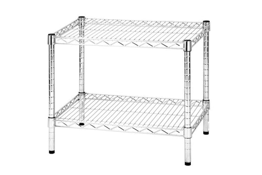 Scaffale in Acciaio Cromato 2 Ripiani Tosini Linea 2X45 - 45x60x50cm/