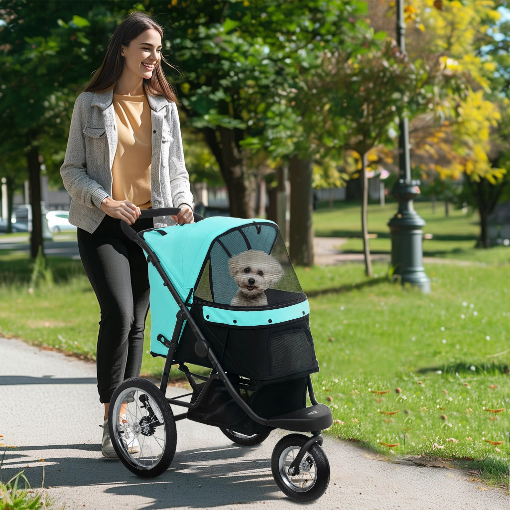 Carrello per Animali Domestici ¨C zephmum ¨C Turchese