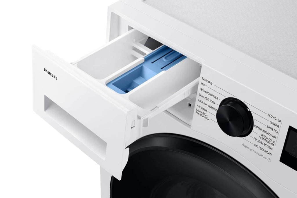 Samsung WD11DG5B15BEET Lavasciuga Crystal WiFi 11-6 Kg Ecobubble Vapore Igienizzante Carica Frontale