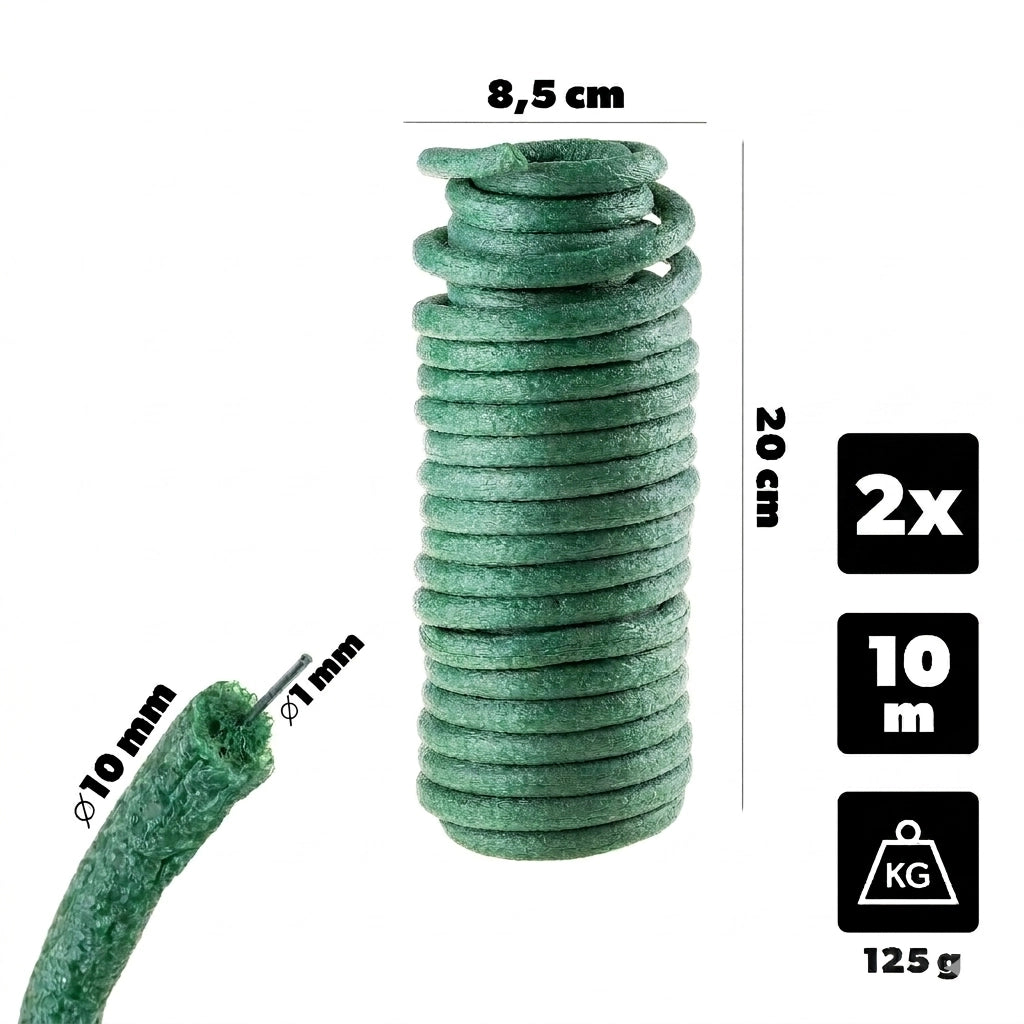 KADAX Drut ogrodniczy powlekany gąbką 10m P25416 p
