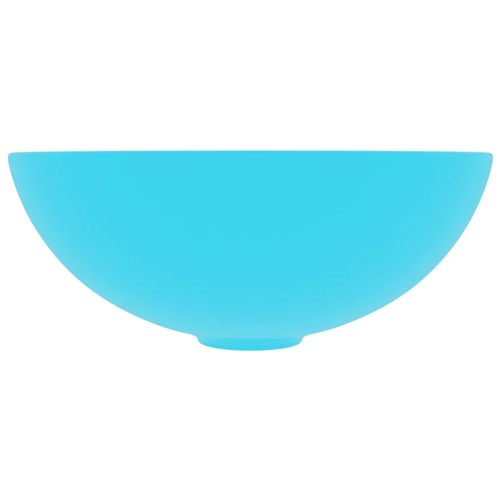 Lavandino da bagno lavabo da appoggio lavabo da WC lavabo lavello da cucina lavabo per cosmetici ceramica per interni 28 cm verde rotondo 02_0002722