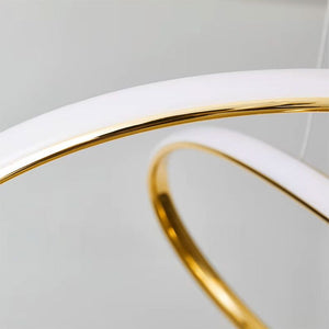 Lampada A Sospensione Led G082-3cpr Gold