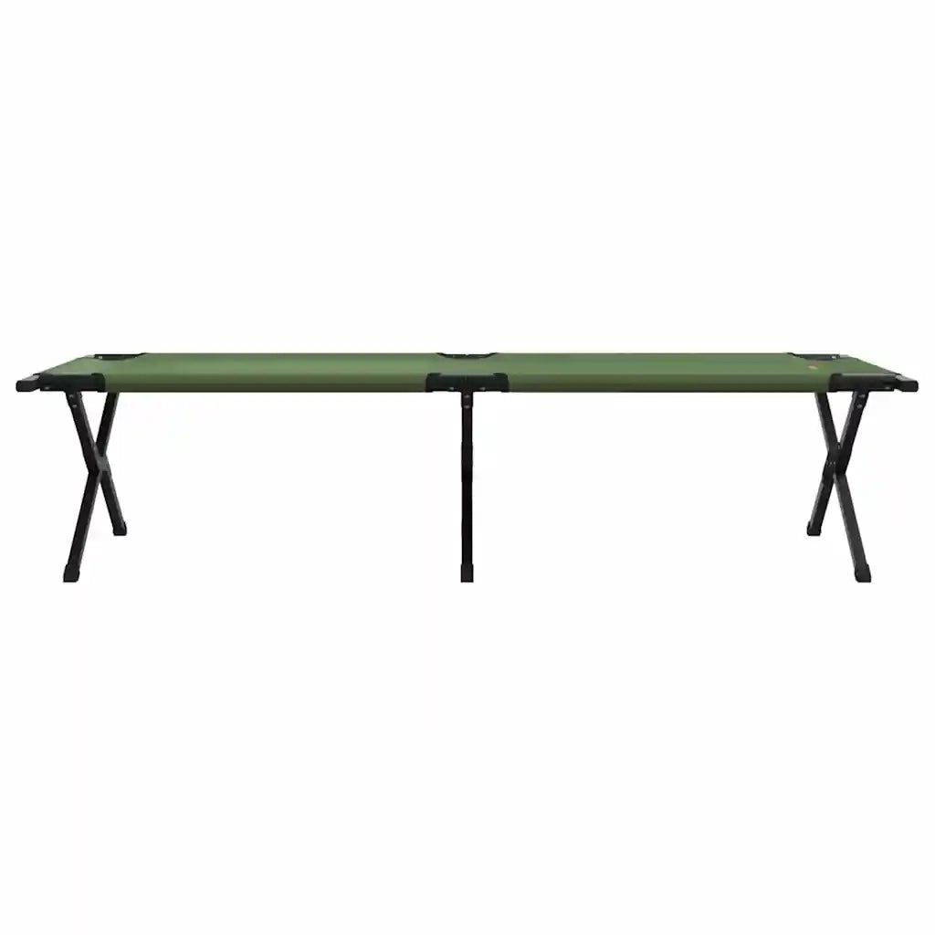 Letto da campeggio pieghevole 2 pcs Verde 193 x 69 x 45 cm 42003184