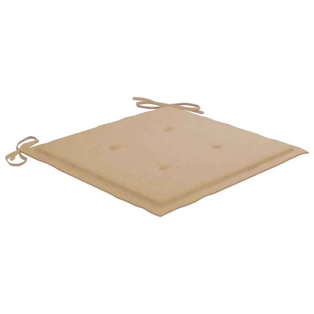 Sedie da Giardino con Cuscini 6 pz in Legno Massello di Acacia cod mxl 27244