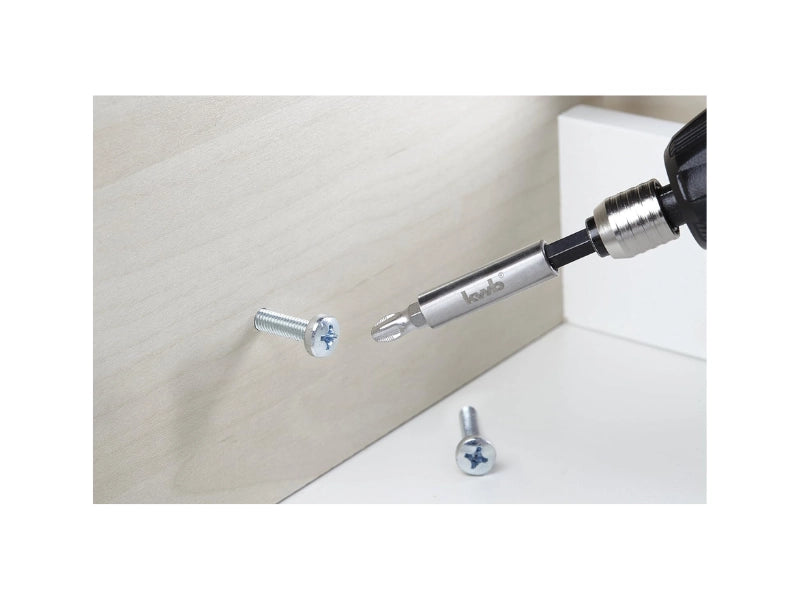 Inserto a croce PH 2 acciaio KWB confezione da 3 pezzi 25mm