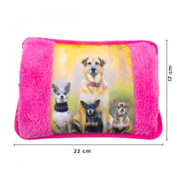 Borsa Acqua Calda Elettrica Scaldamani Ricaricabile Rosa