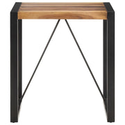 Tavolo da Pranzo 70x70x75 cm in Legno Massello di Acacia 321598