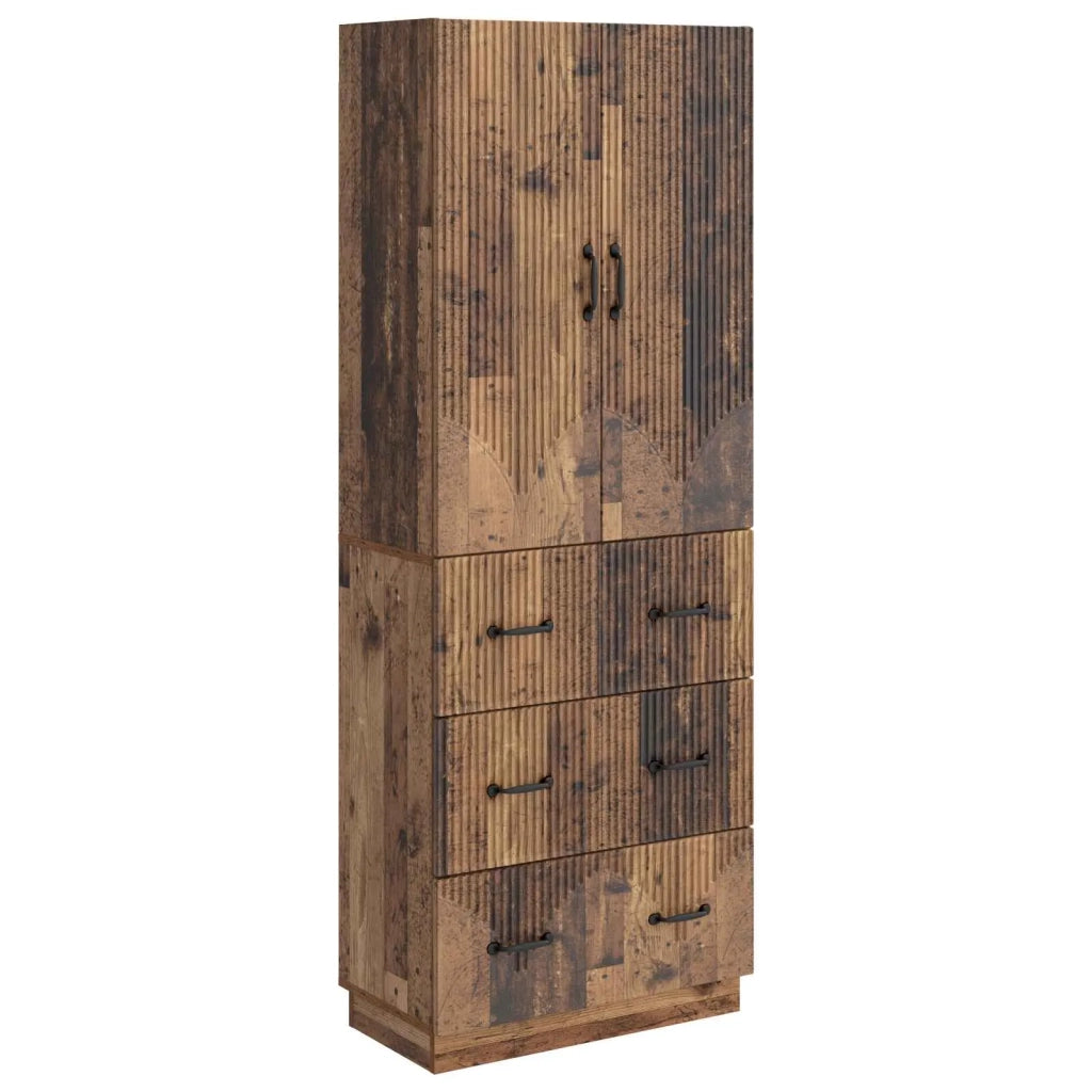 Set di armadi 2 pcs Legno antico 66 x 34,5 x 87 cm 3416806