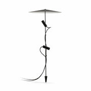 CLAP 1030 Picchetto nero 2x6W 3000K 38§ con schermo