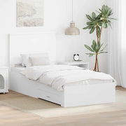 Struttura del letto Bianco 90 x 190 cm Legno multistrato 3409694