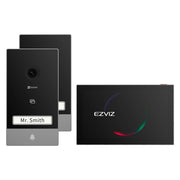 VIDEOCITOFONO SMART CONNESSO 'HP7 2 ENTRY KIT' EZVIZ bifamiliare - 2 videocitofoni  - EZVIZ