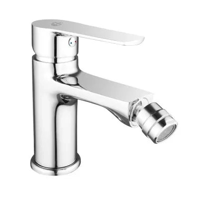 Set miscelatori lavabo alto e bidet cromato con scarico incluso Juliette