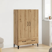 Credenza Rovere Artigianale 70x31x115 cm in Legno Multistrato 856925