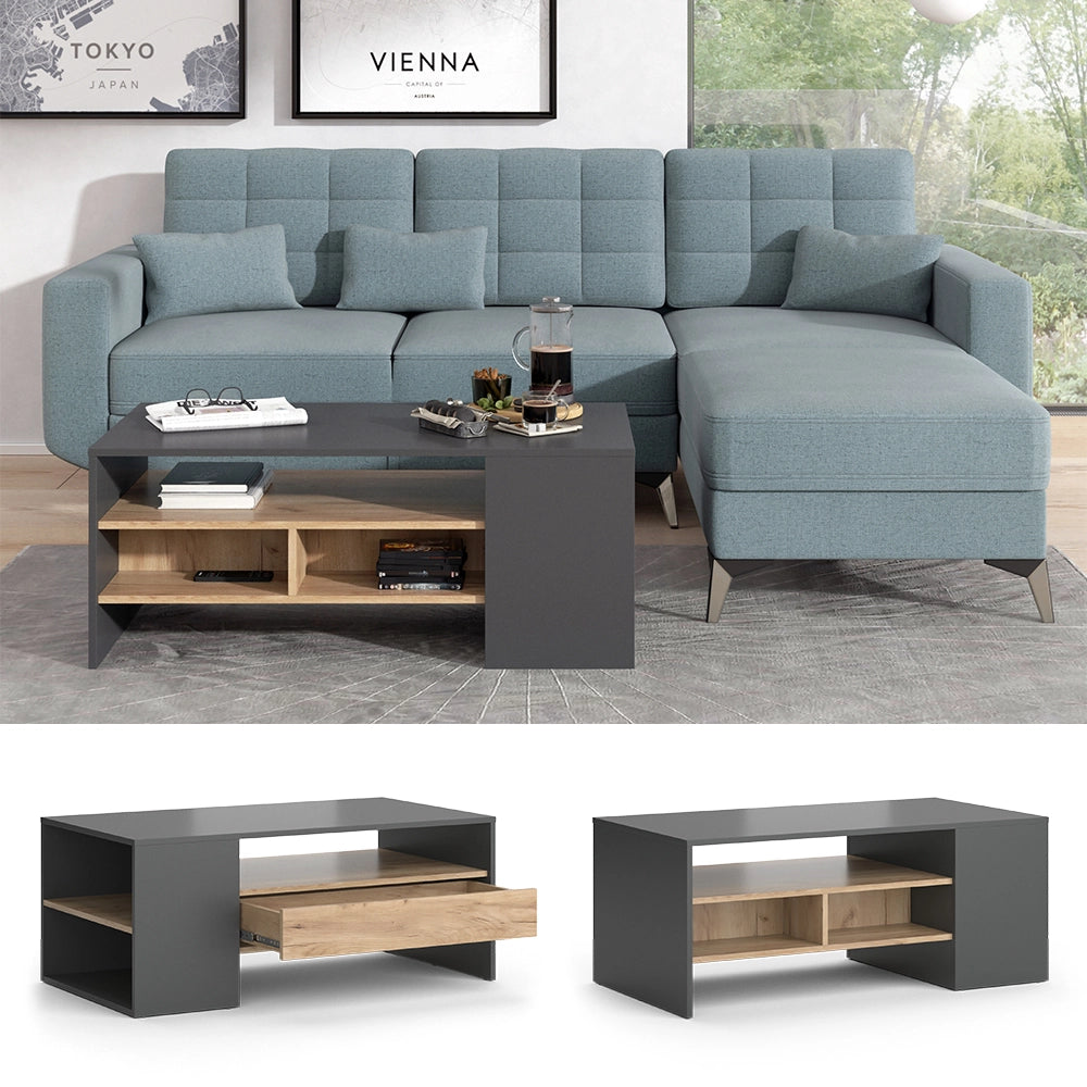 Vicco Tavolino Quercia dorata 110 x 60 cm