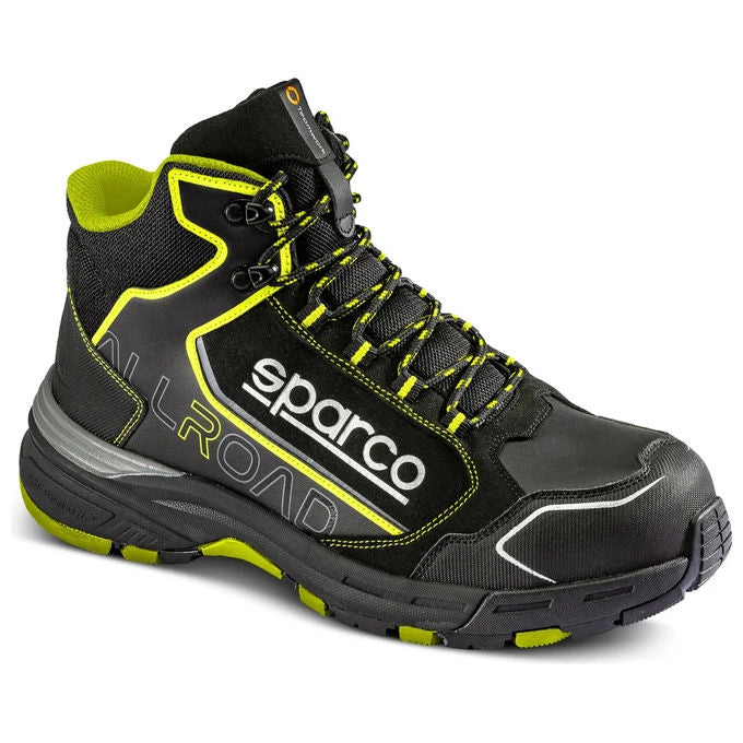 Sparco scarpe antinfortunistiche Allroad Sochi, S3 SRC ESD, puntale composito metal free, suola Crossgrip HRO, blu marine, taglia 45