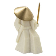 Scultura Giappone 2, Bianco, Poliresina, 14x9x24,5 cm